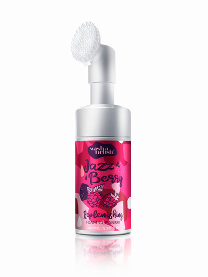WASHABRUSH FOAM CLEANSER - RASPBERRY