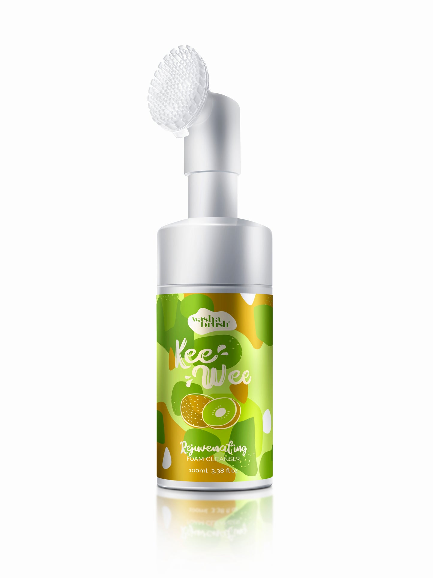 WASHABRUSH FOAM CLEANSER- KIWI